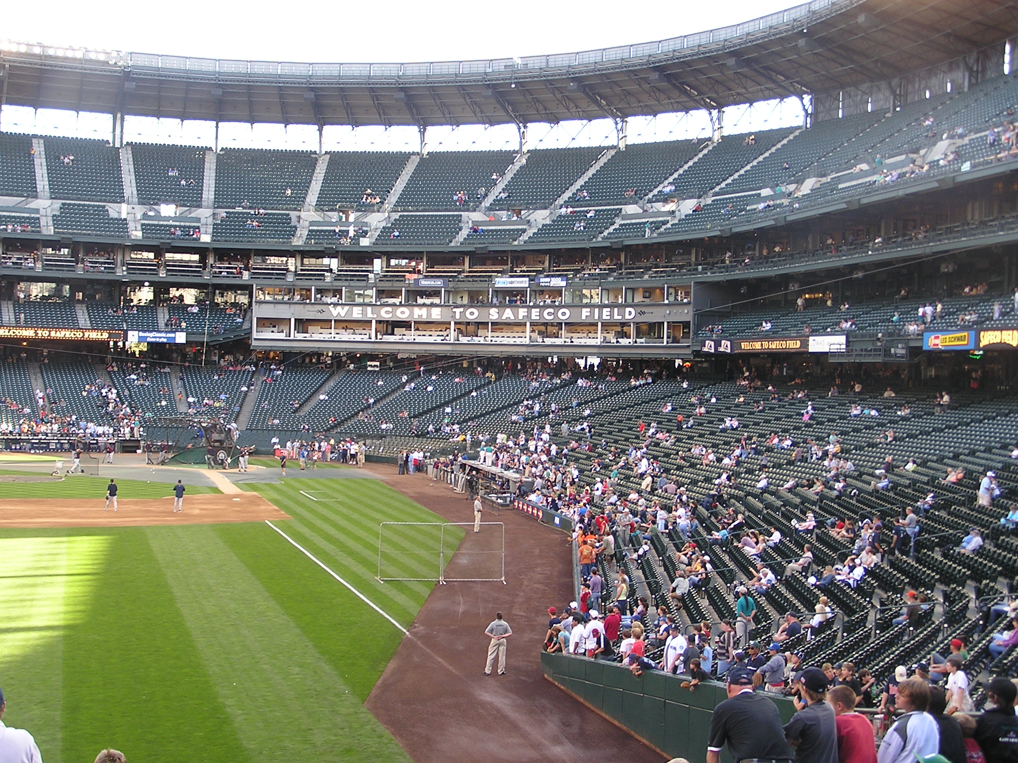 Safeco's view from Left Field, Seattle Wa.