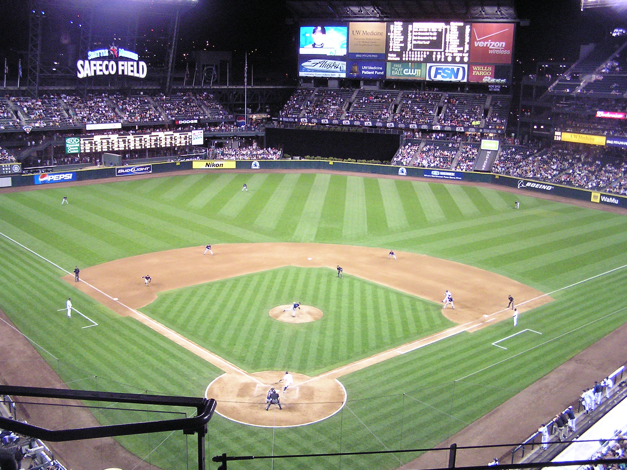 Ichiro at the plate - Safeco Field, Seattle, Wa