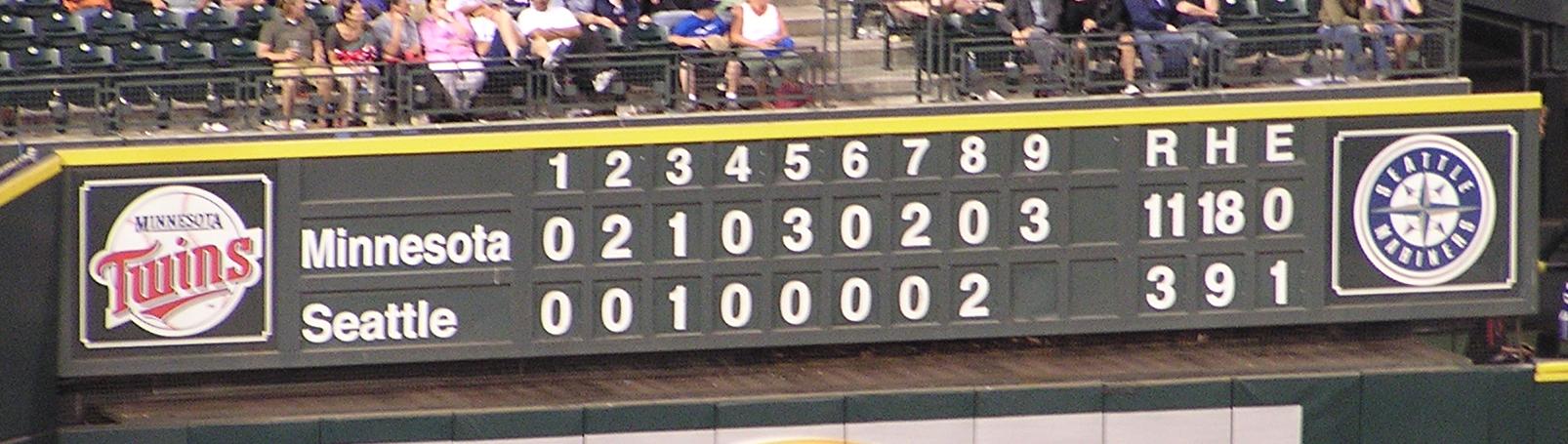 The Auxillery board at Safeco - Seattle, Wa