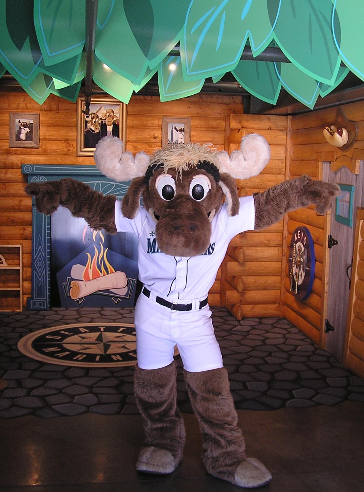 The Mariner Moose - Safeco Field, Seattle, Wa.